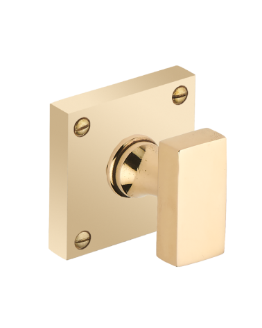 Lock/unlock set with rectangular knob - R354CONDB26