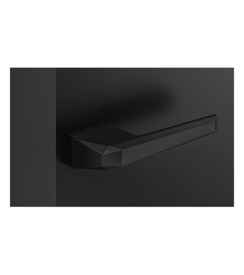Prisme black door handle designer handle