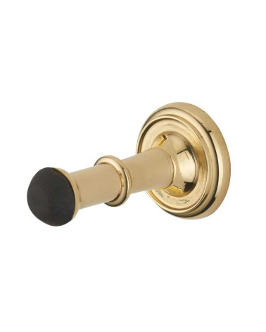 Turned wall-mounted door stop B1002