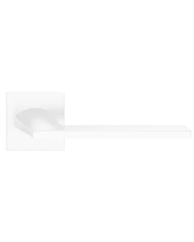 White Harmony door handle design handle front view