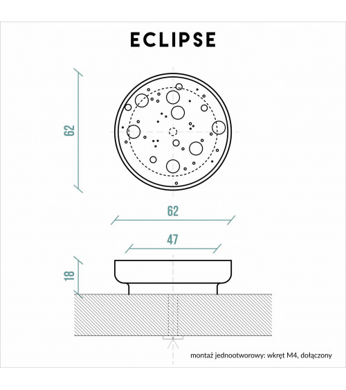 ECLISSE Cabinet Handle Copper