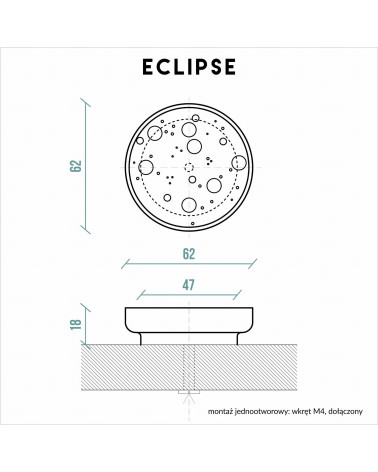 ECLISSE Cabinet Handle Copper