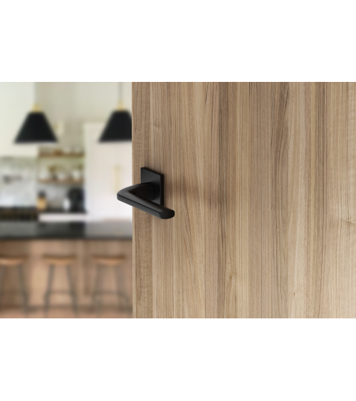 Black Scandi Slim door handle design handle