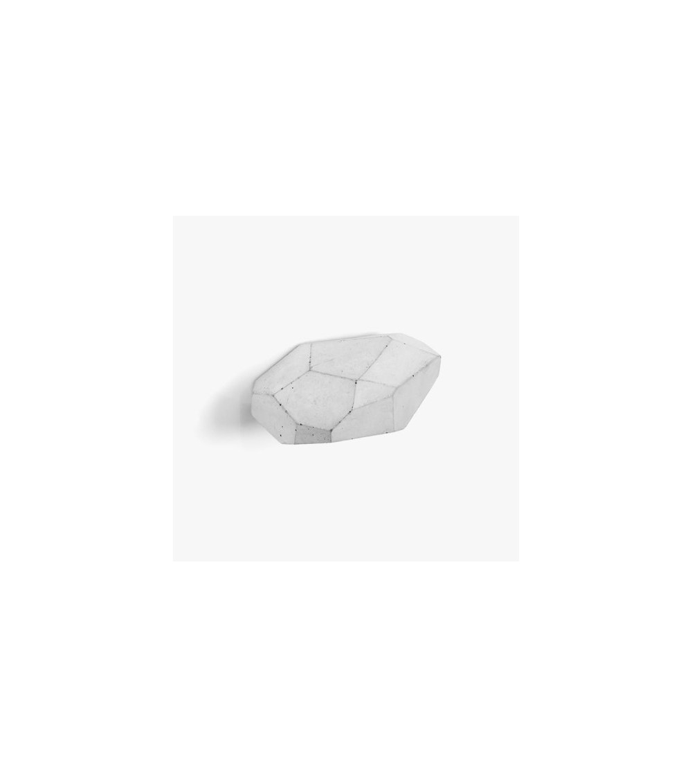 ROCKY large furniture knob Gray concrete