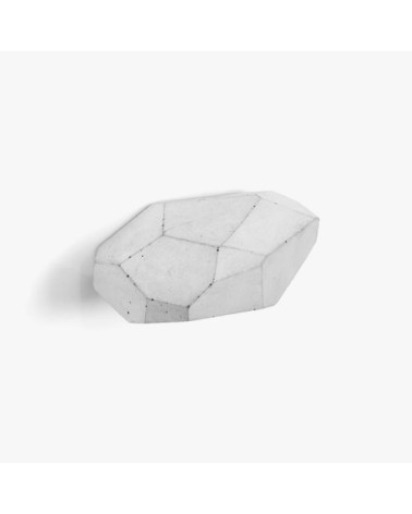 ROCKY large furniture knob Gray concrete