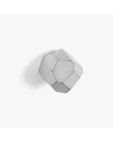 ROCKY furniture knob grey concrete