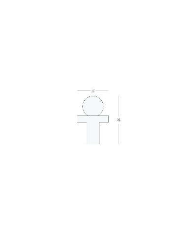 POLA Black Brass Wall Hook
