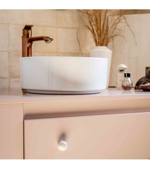 Grey beech wood furniture knob design handle