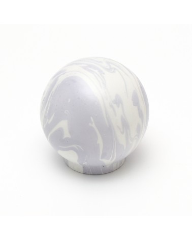 Lavender beech wood furniture knob - designer handle