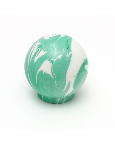 Rich Green beech wood furniture knob - designer handle
