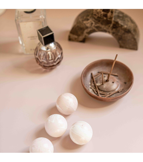 Rose taupe beech wood furniture knob design handle