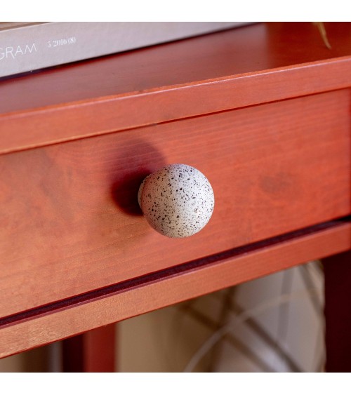 Furniture knob in Mixed Beech wood - design handle