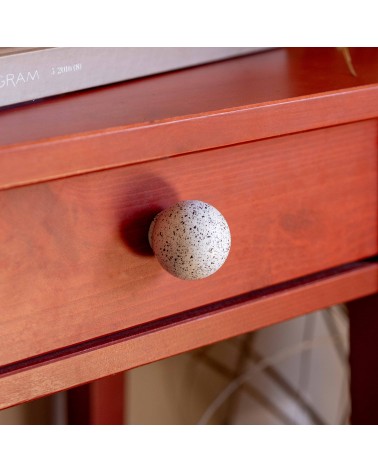 Furniture knob in Mixed Beech wood - design handle
