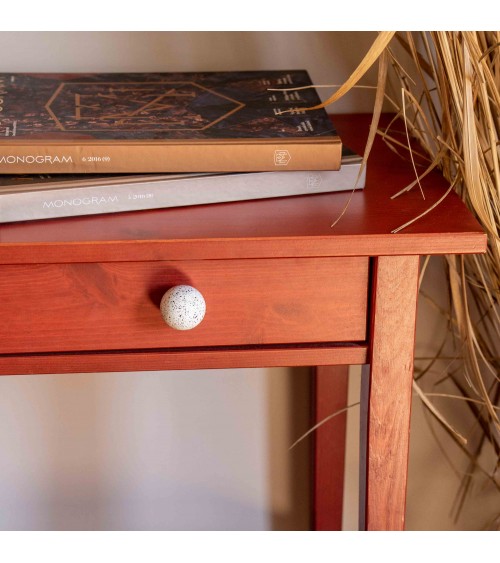 Furniture knob in Mixed Beech wood - design handle