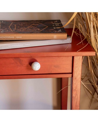 Furniture knob in Mixed Beech wood - design handle