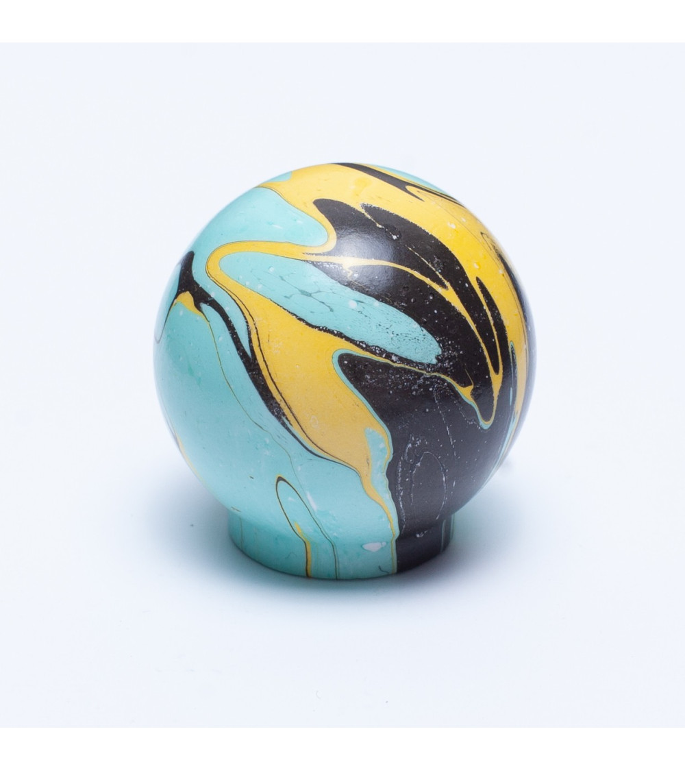 Furniture knob in Octopus Beech wood - design handle