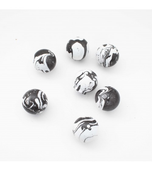 Furniture knob in Black Beech wood - design handle