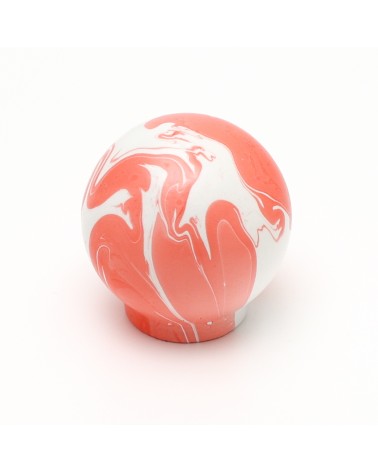 Furniture knob in Cherry Red Beech wood - design handle