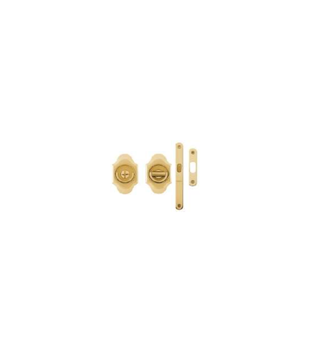 MANDELLI 1018TLN/S recessed handle kit for sliding door with lock