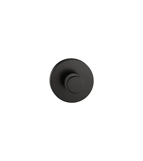 Black textured Time rosette designer handle