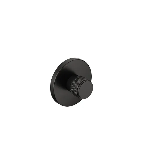 Black textured Time rosette designer handle