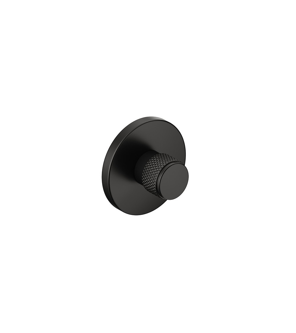 Black textured Time rosette designer handle