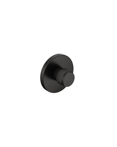 Black textured Time rosette designer handle