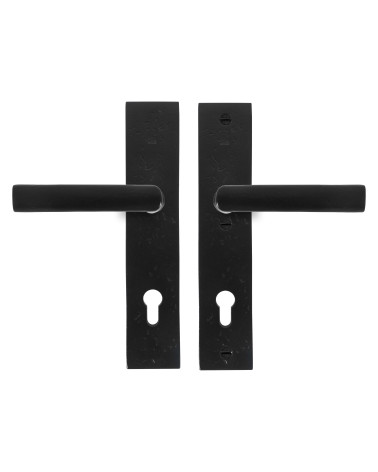 Secured External Door Handle Q TOP PH1930 - 72/92mm