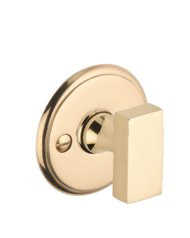 Lock/unlock set with rectangular knob - E14CONDB26