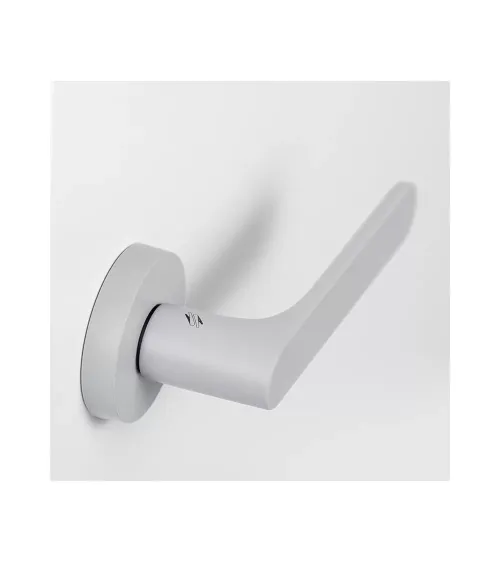 Light grey coloured door handle - Moon One Round