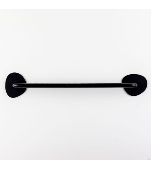 INK Black steel furniture handle