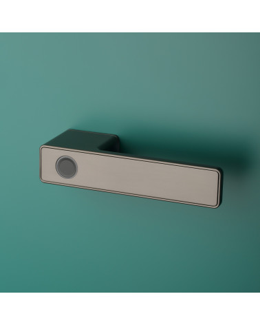 MAHONIA modern electronic door handle designer handle mounted on a door