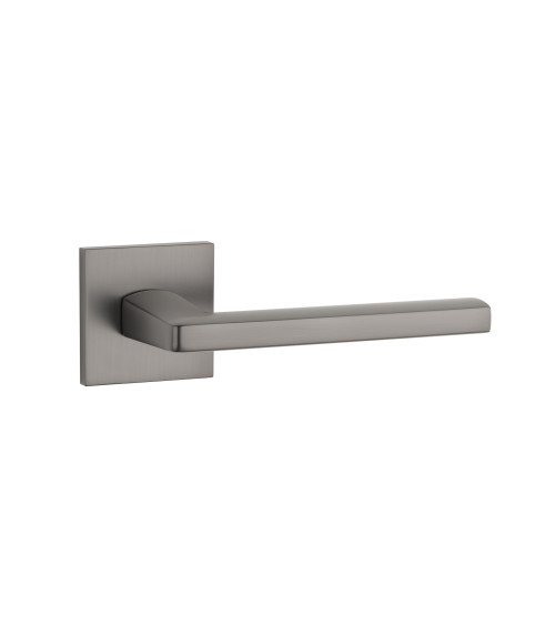 PYROLA titanium door handle designer ironmongery