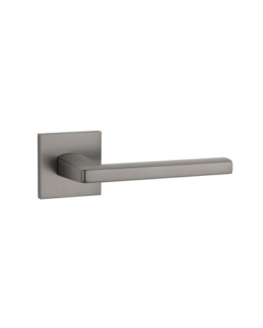 PYROLA titanium door handle designer ironmongery