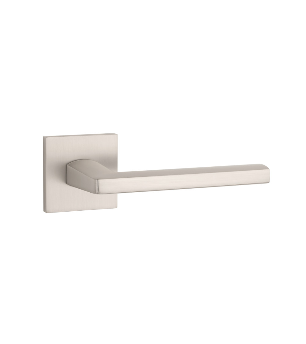 PYROLA satin nickel door handle designer hardware