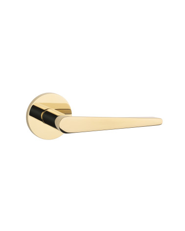 Polished gold ARNICA design door handle