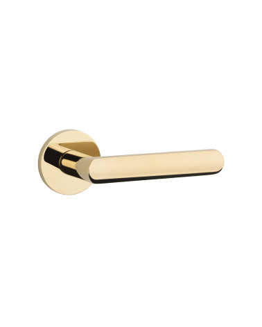 FRAGOLA polished gold door handle design handle