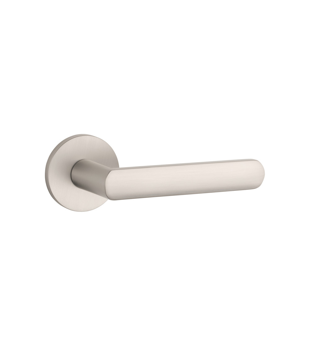 FRAGOLA satin nickel door handle design handle