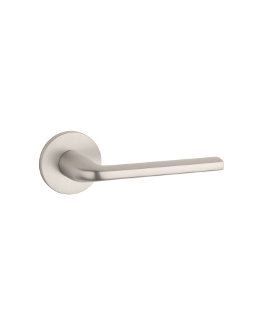 OLEANDRO satin nickel door handle design ironmongery