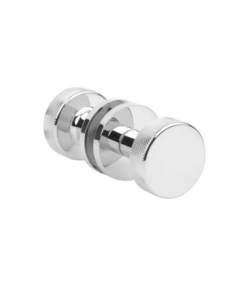 TUJA polished chrome door knob designer handle