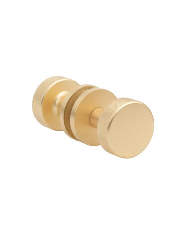 TUJA matt gold door knob design handle double-sided