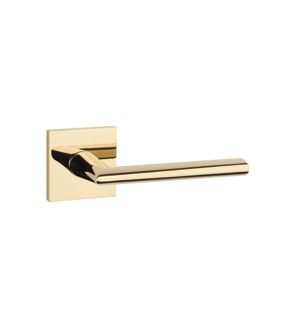 PRIMULA polished gold door handle design handle
