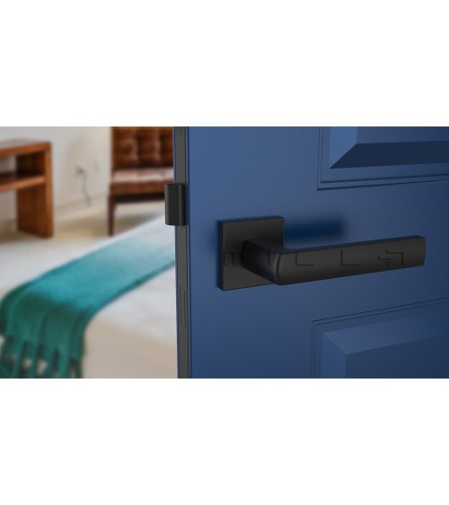 HOSTA matt gold door handles