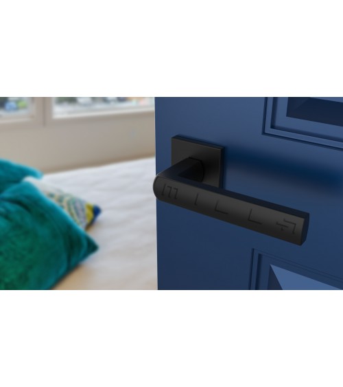 HOSTA matt gold door handles