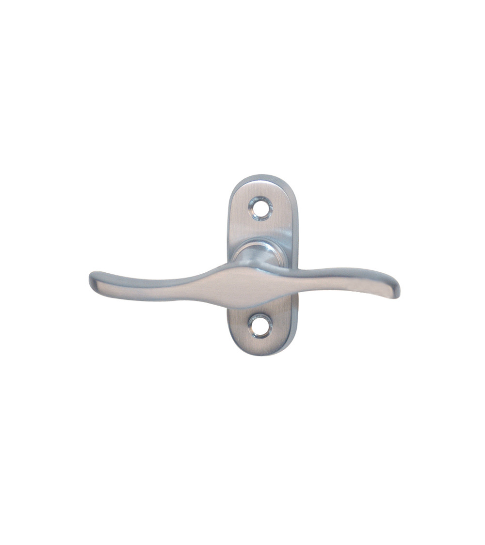 Matt chrome brass espagnolette - Ariane