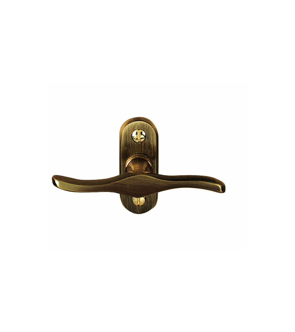 Bronze brass espagnolette - Ariane