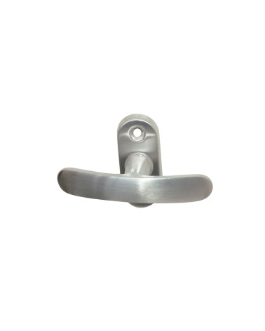 Brushed nickel brass window espagnolette - Wagram model