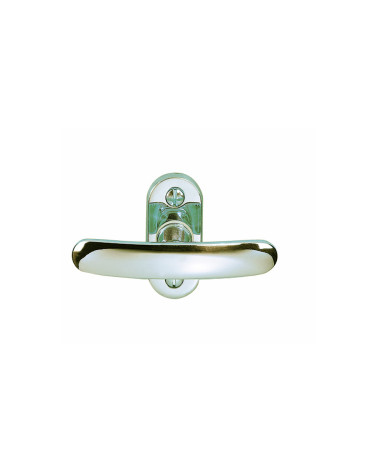 Polished chrome brass window espagnolette - Wagram model