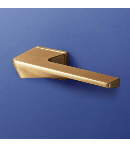 Matt gold concealed door handle VS LIVORNO - design handle