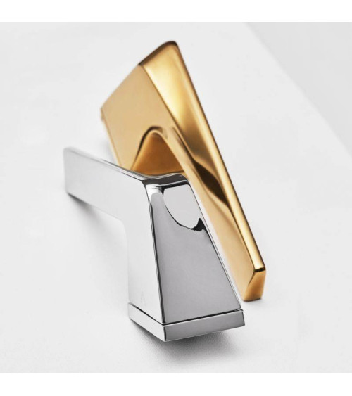 Matt gold concealed door handle VS LIVORNO - design handle